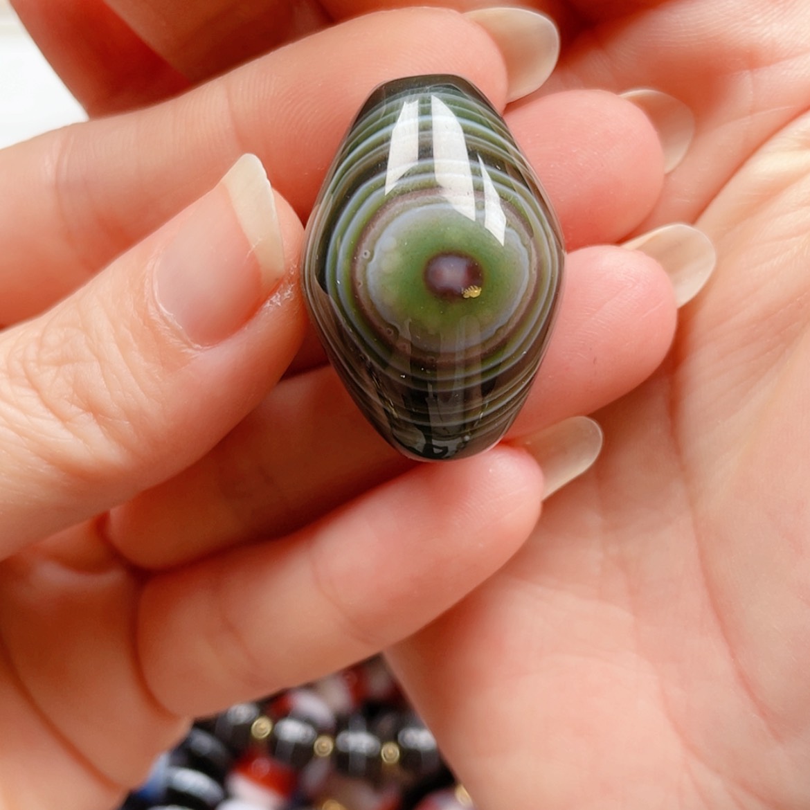 【闪购商品】玛瑙/玉髓合金珠宝半成品可**n