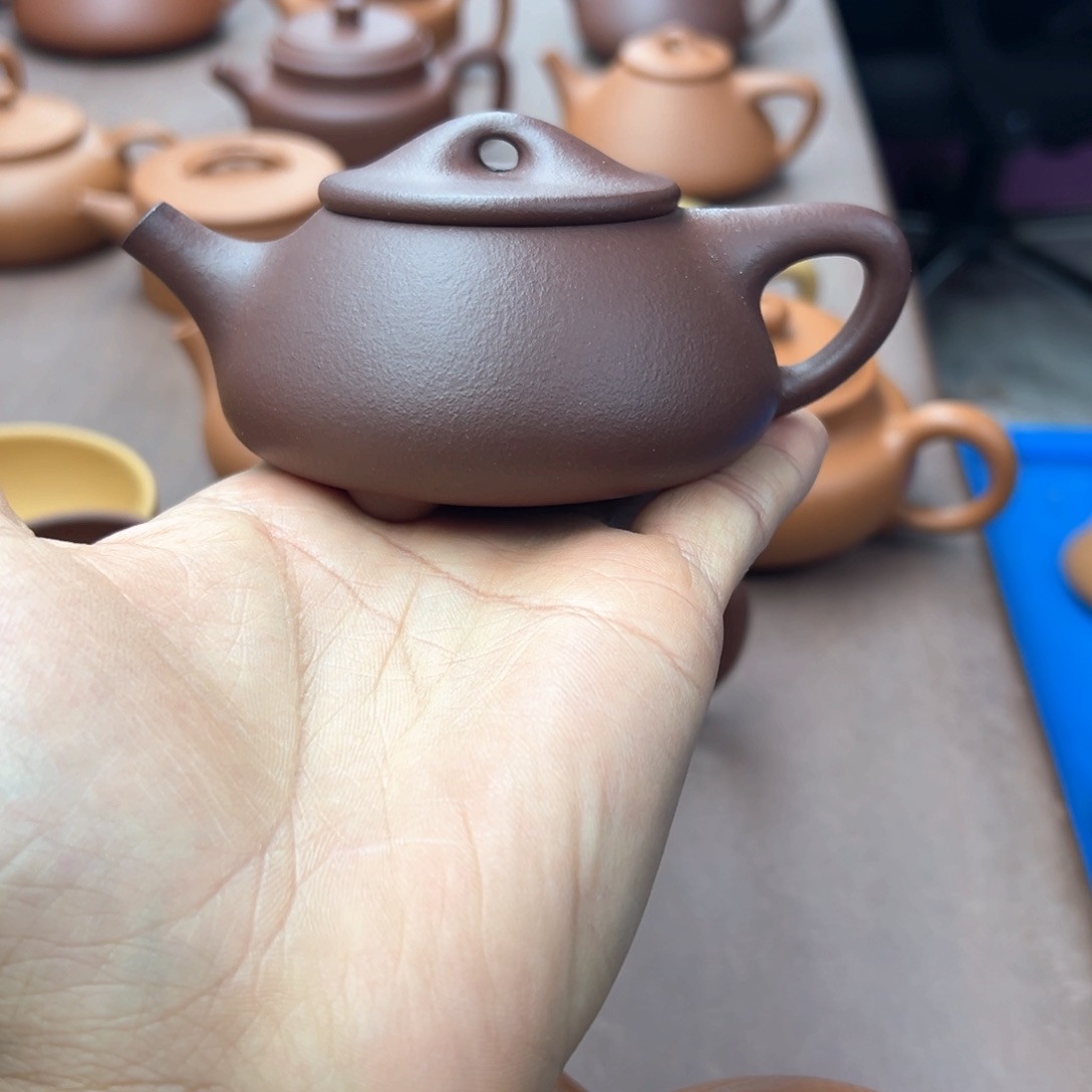 紫砂茶壶石瓢微瑕140cccc