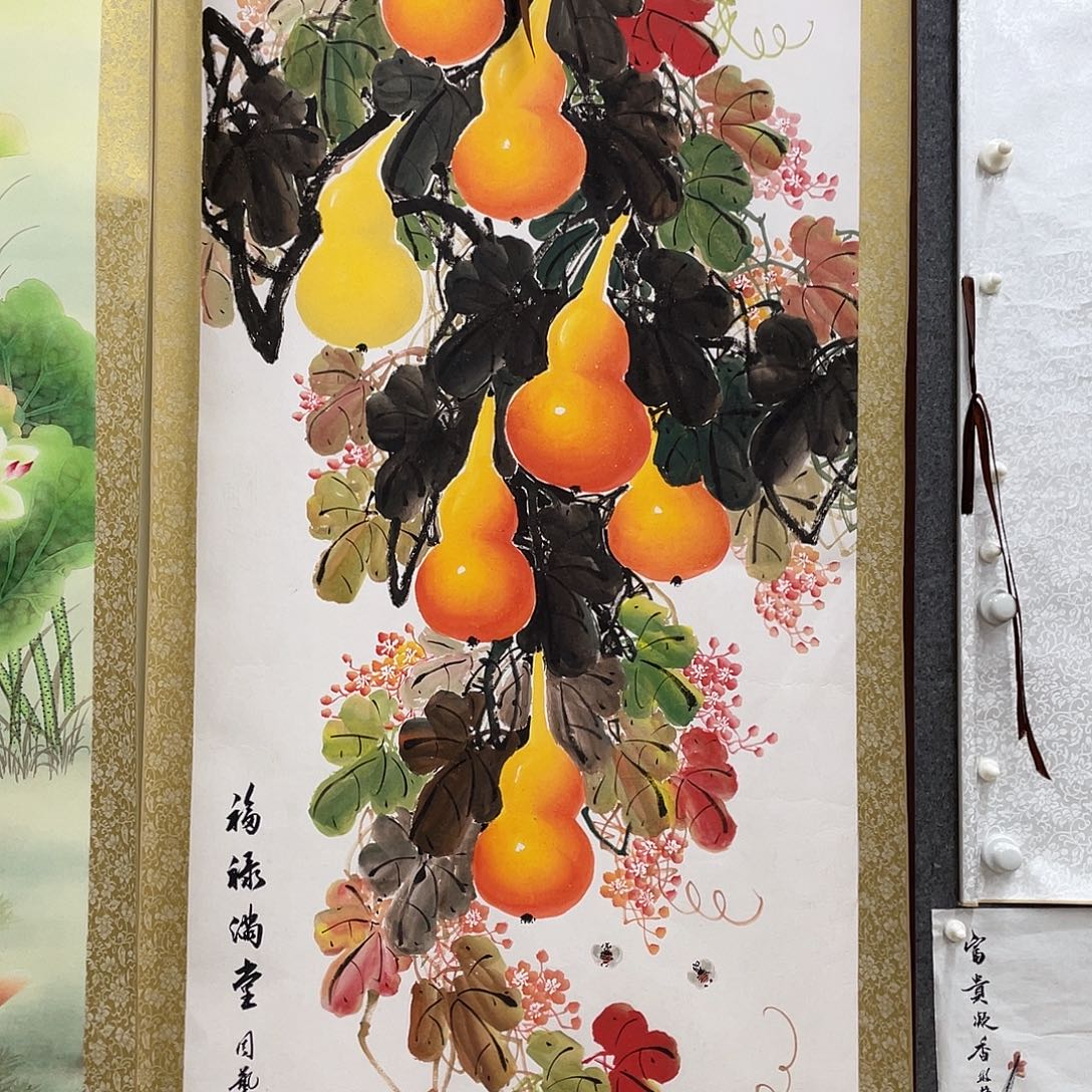 国画老师手绘作品w