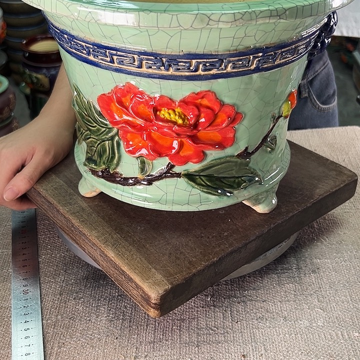 嘟***哥泳坤堂石湾盆陶瓷