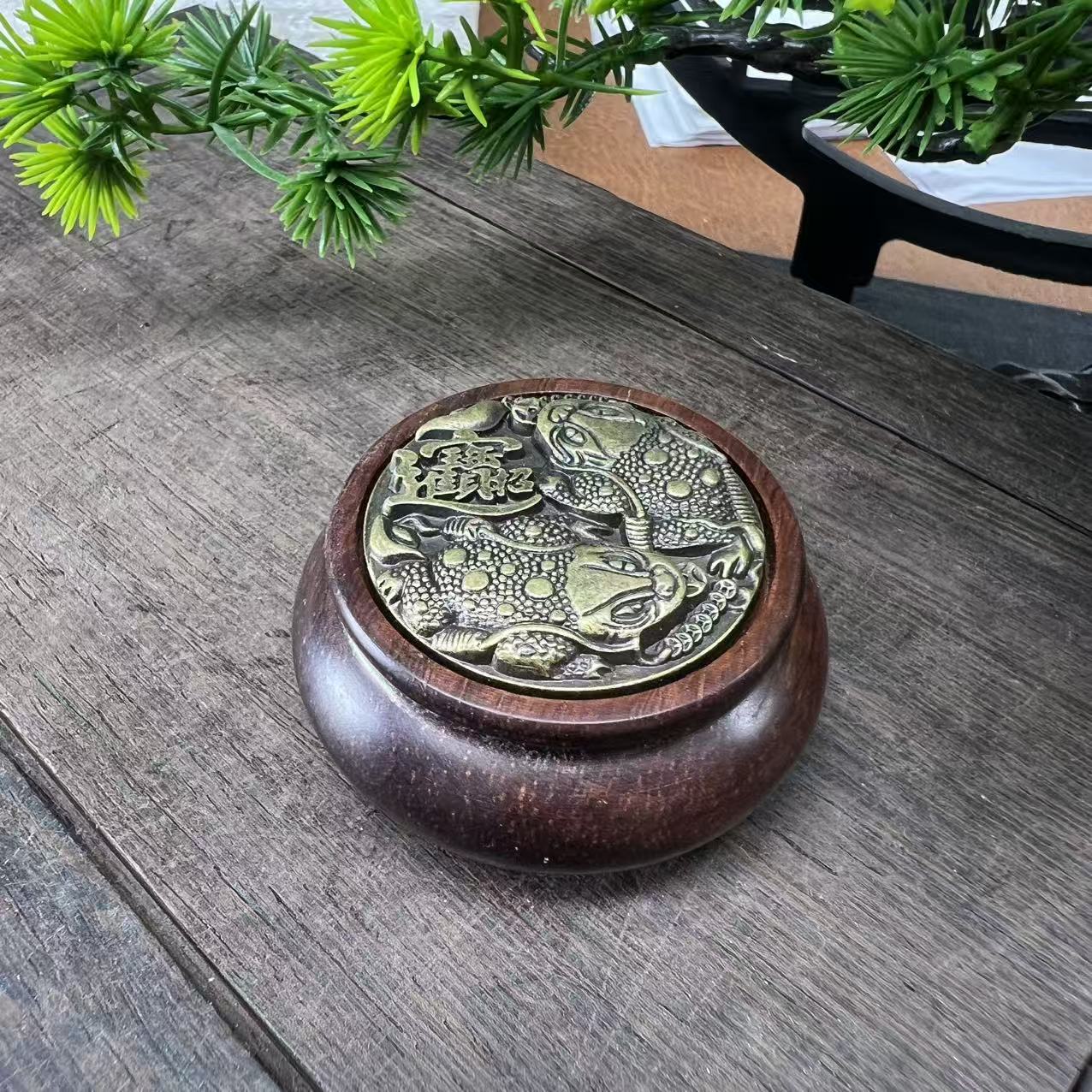 紫檀聚宝盆（无礼盒）036