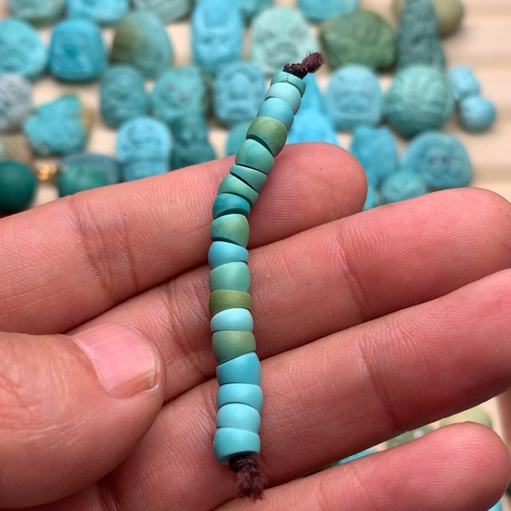 绿松石珠宝奇石未镶嵌