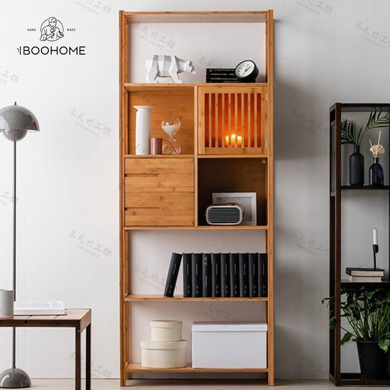 新中式博古架多功能收纳架客厅楠竹高档茶室家具茶架子茶柜置物架