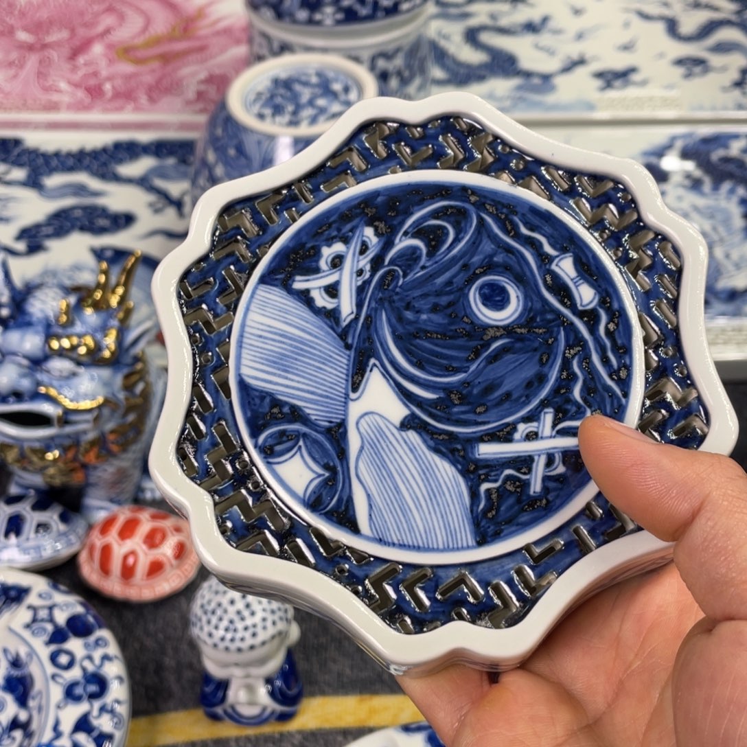 景德镇陶瓷手工手绘