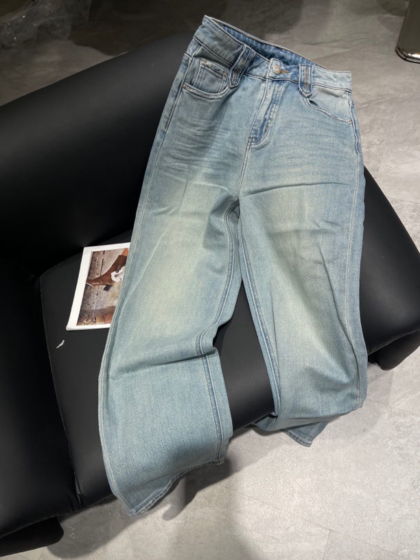 KW【NO退换】南油欧货时尚百搭牛仔裤女