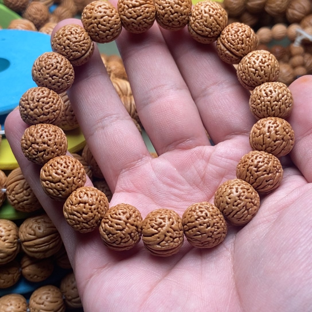 悟***手串桃核腕间精灵桃核手串15