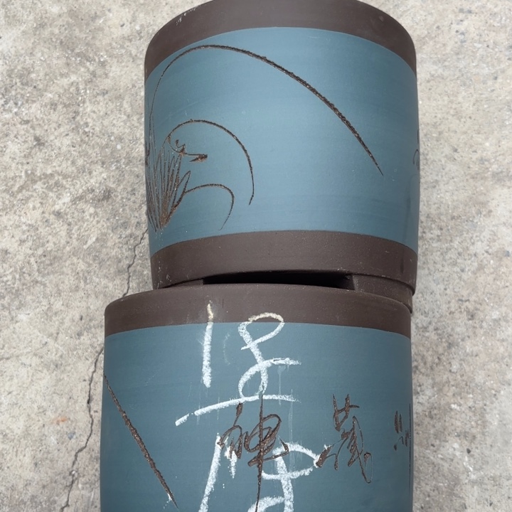 紫砂花盆紫砂的颜色