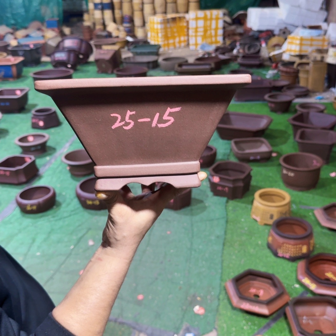 紫砂花盆紫砂花盆