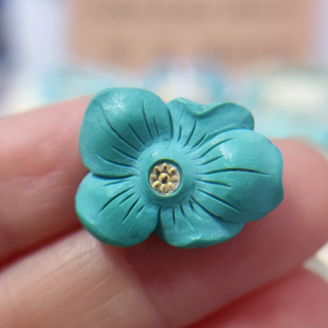 绿松石珠宝奇石未镶嵌