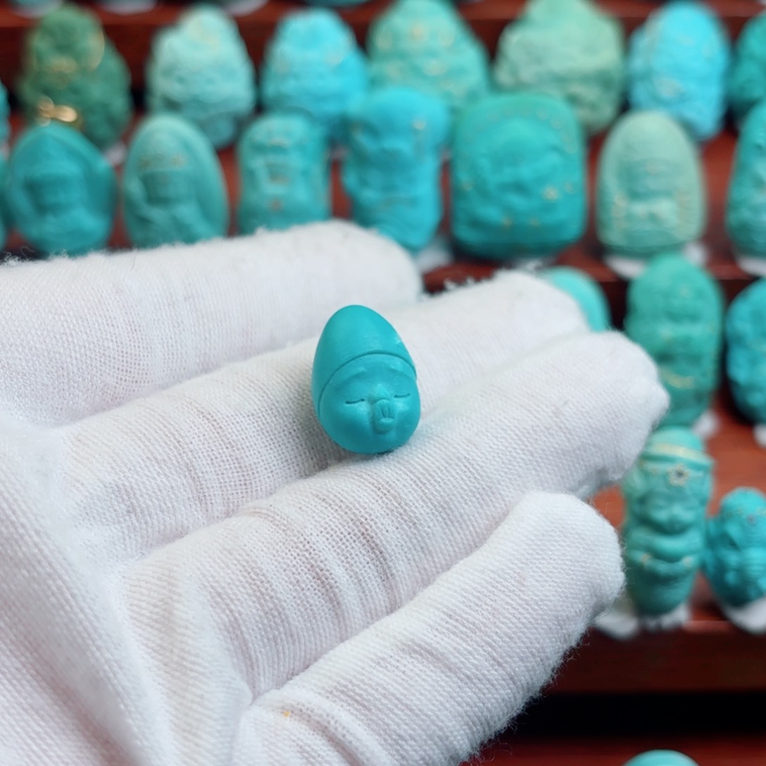 绿松石未镶嵌配饰