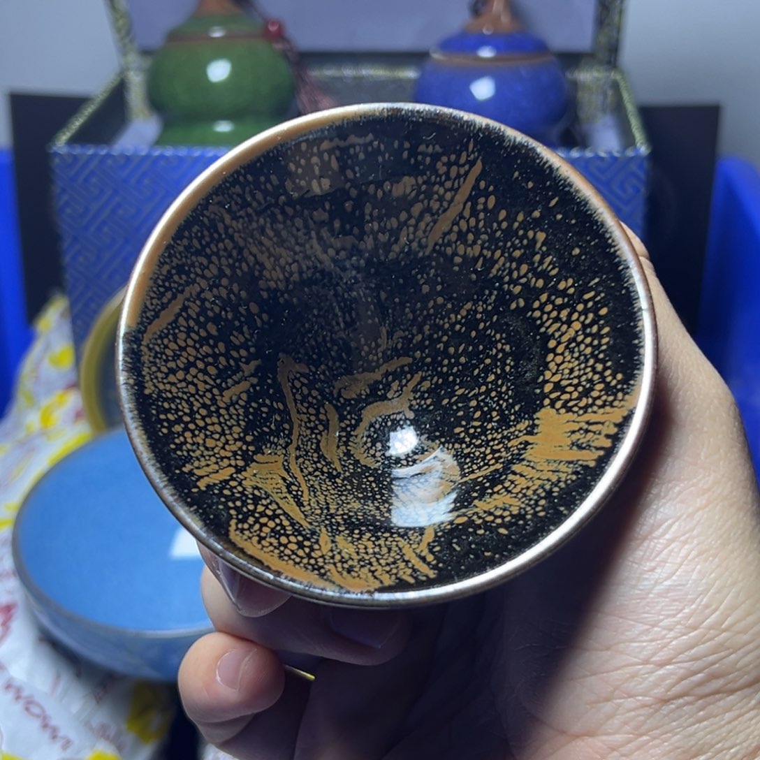 茶盏建阳建盏喝茶主人杯