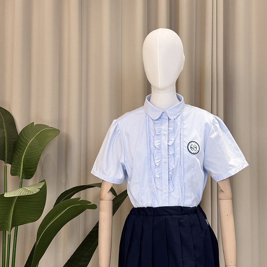 沙北实验学校女短衬