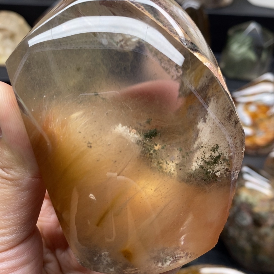 水晶珠宝半成品未镶嵌