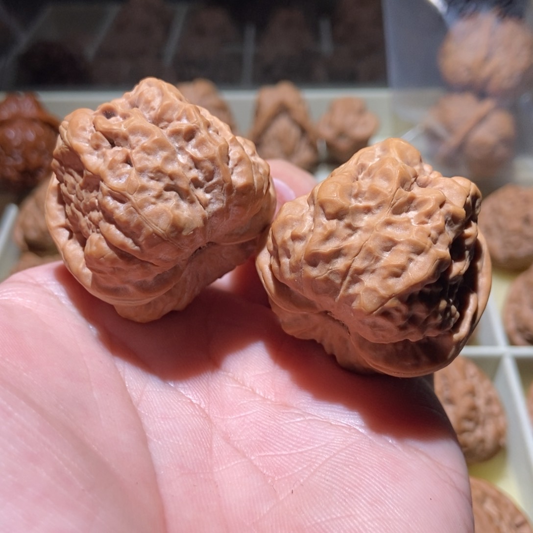把件文玩核桃40蹬眼