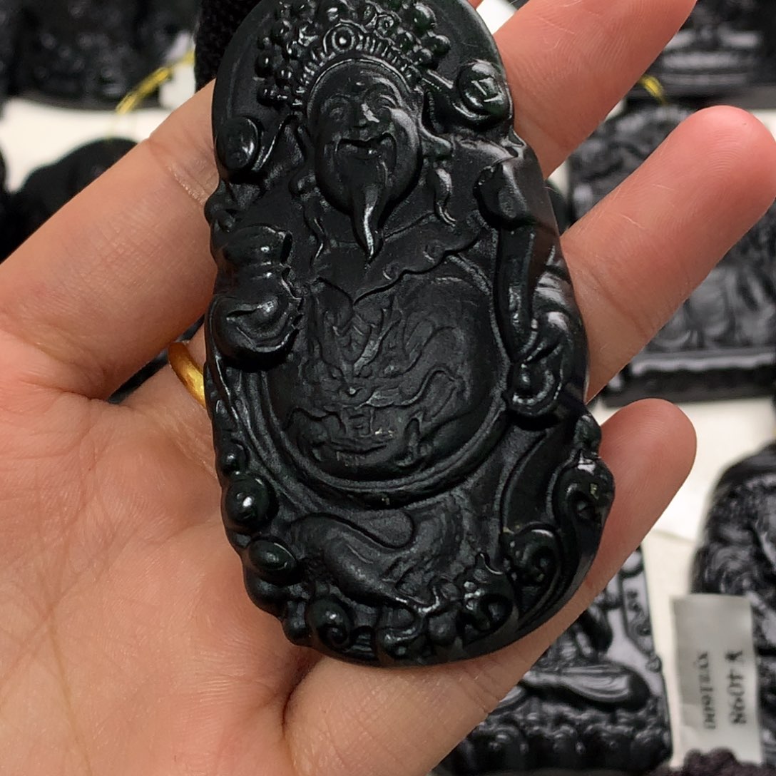 天然a货钢琴黑挂件