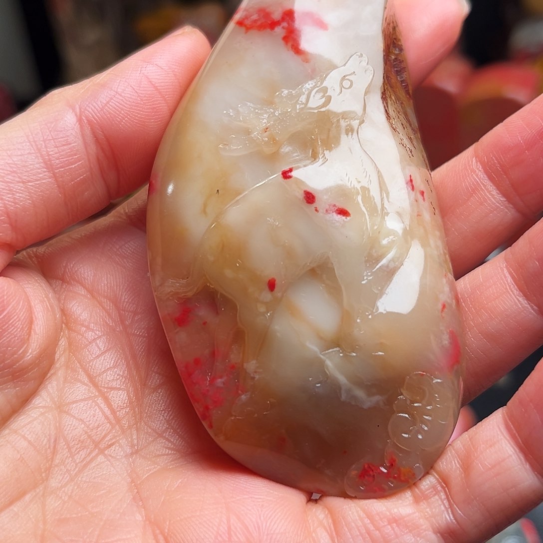 昌化石其他鸡血石手玩件