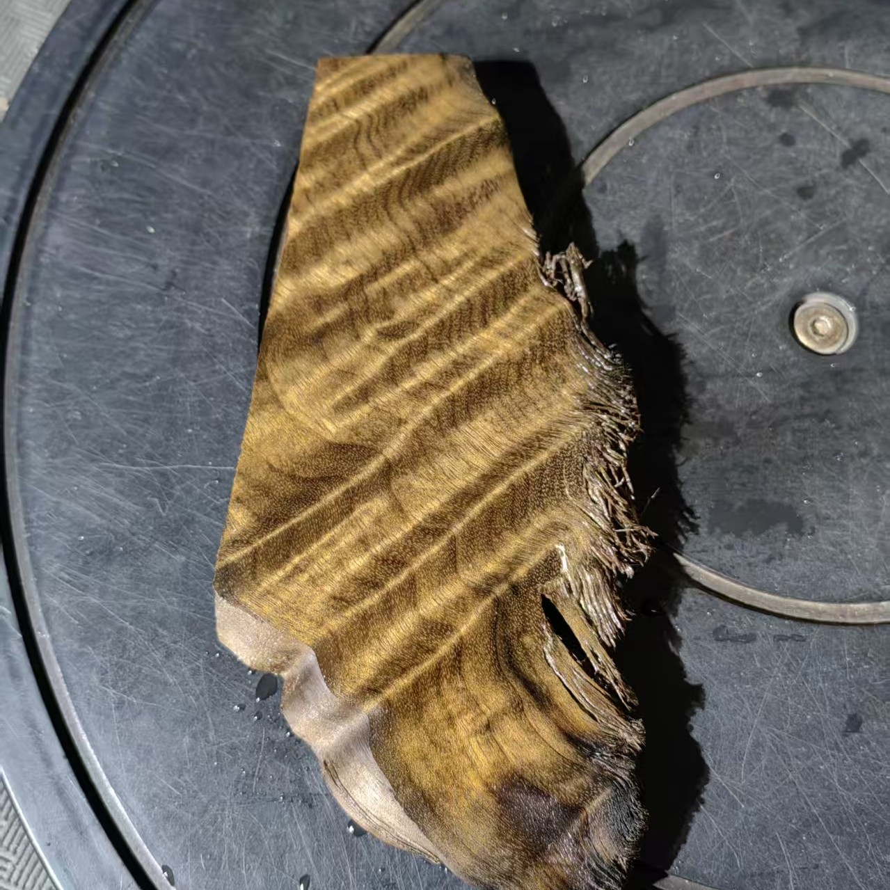 四川雅安小叶桢楠乌木金丝楠木小花板原材料无漆无蜡