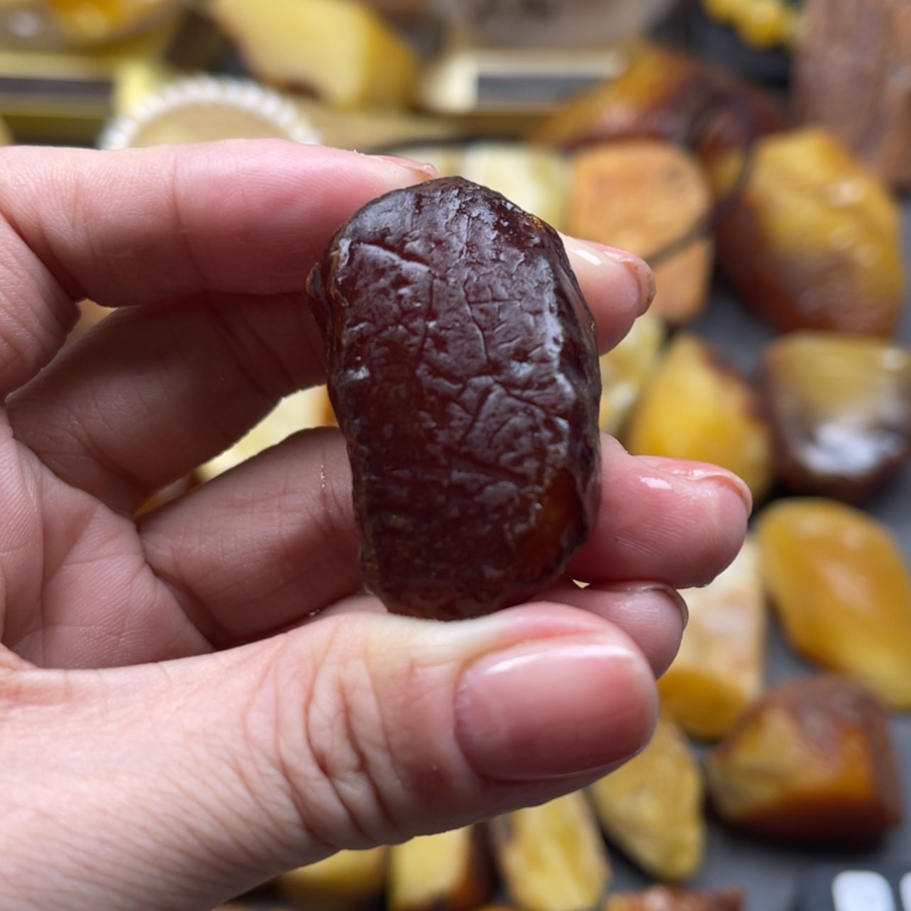 【闪购商品】未镶嵌定制琥珀天然琥珀蜜蜡原石定制