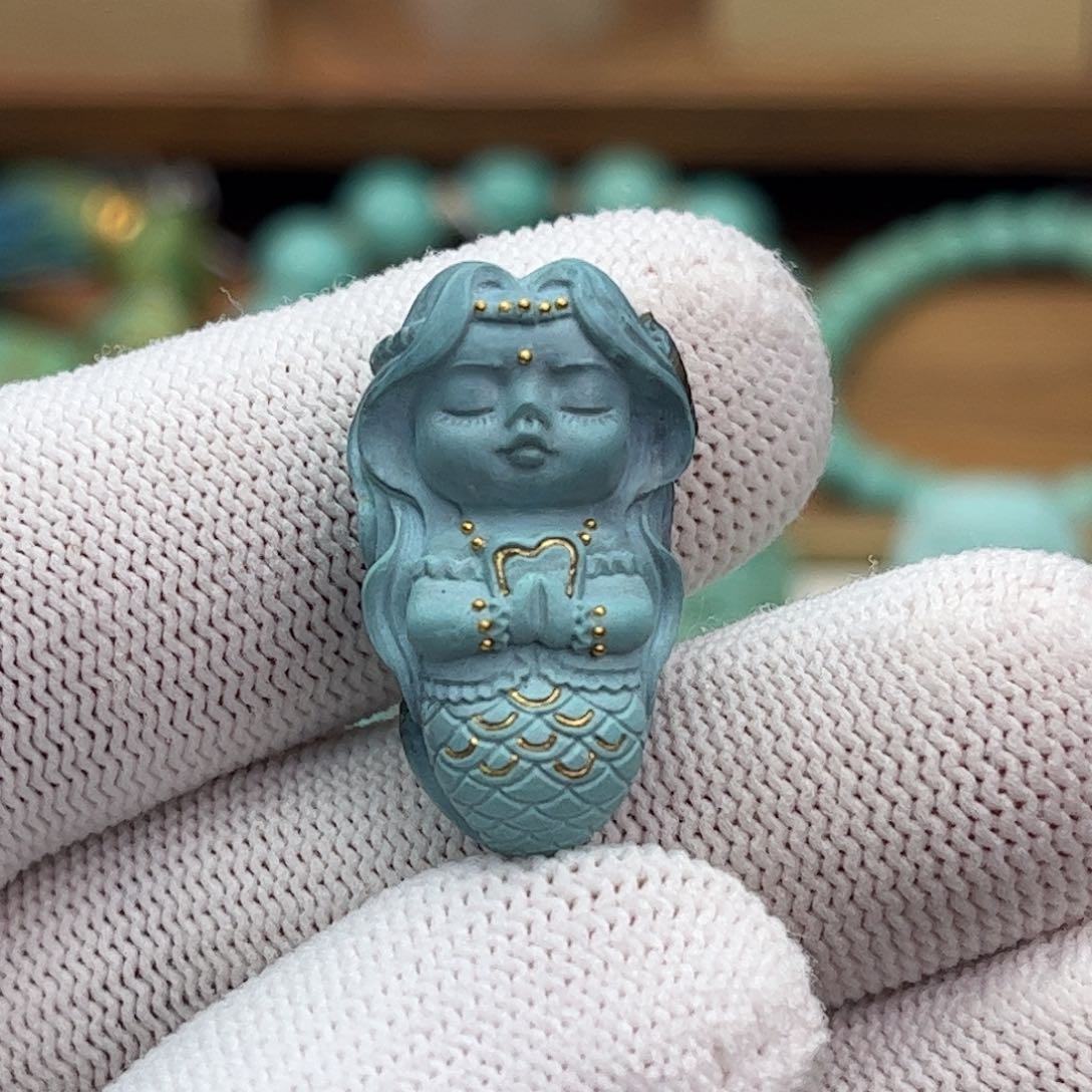 未镶嵌绿松石珠宝奇石