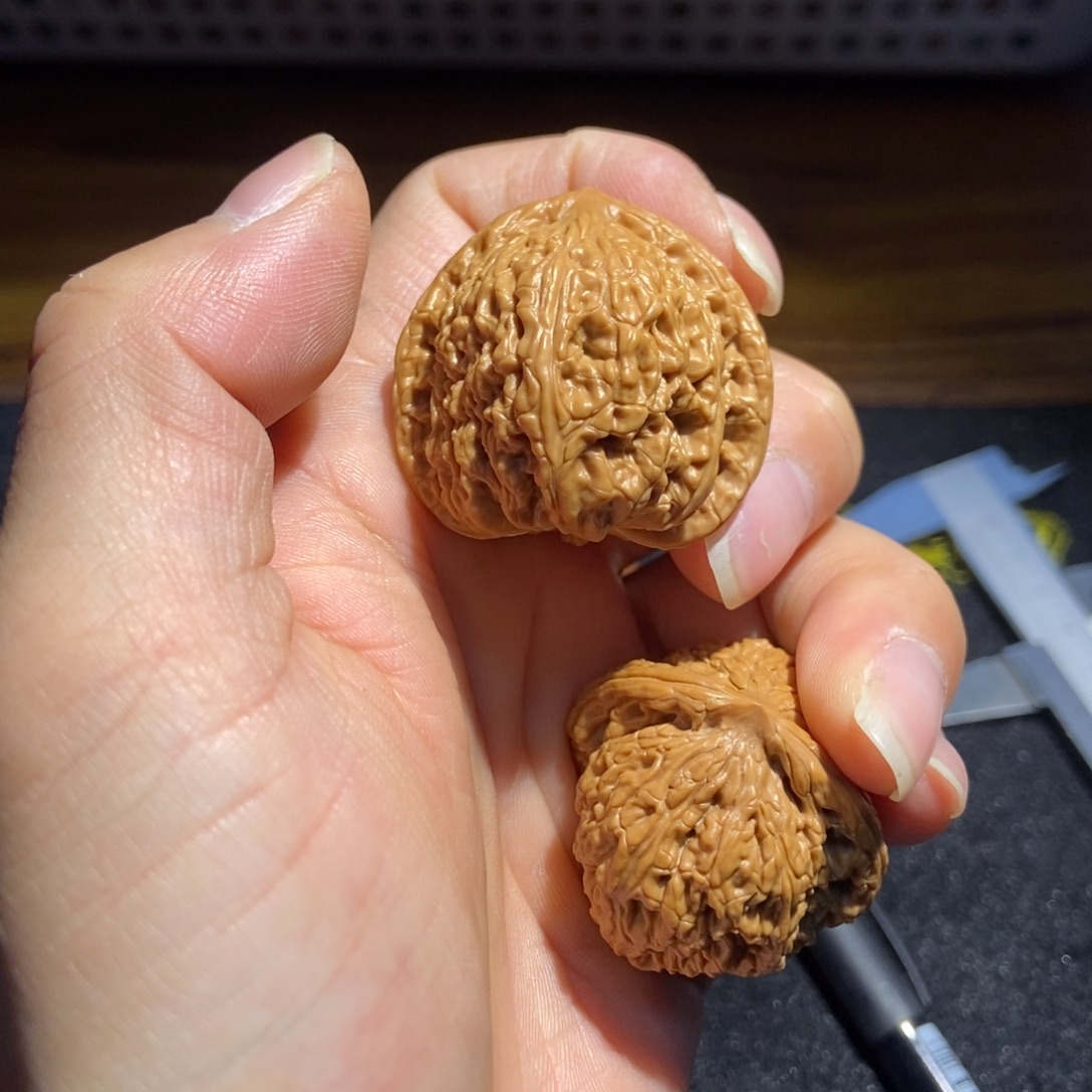 吊坠文玩核桃承德密纹84