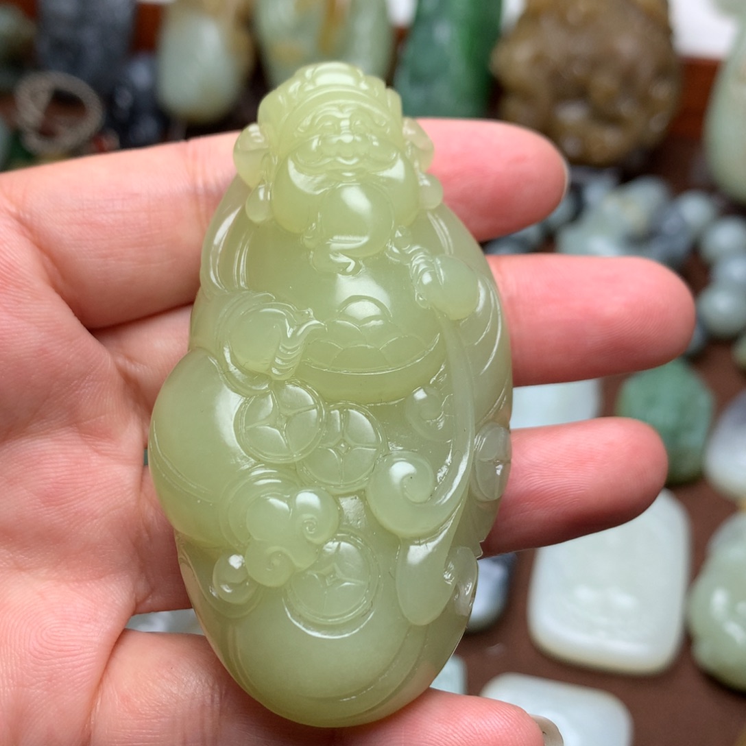 和田玉挂件未镶嵌