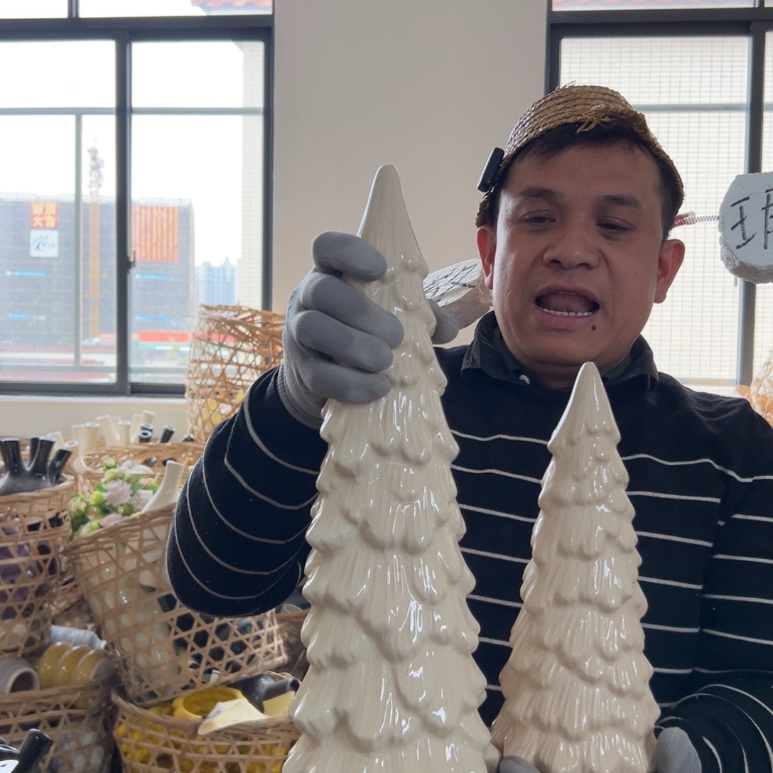 摆件1 号高中低温陶瓷工艺瓶（部分微瑕）