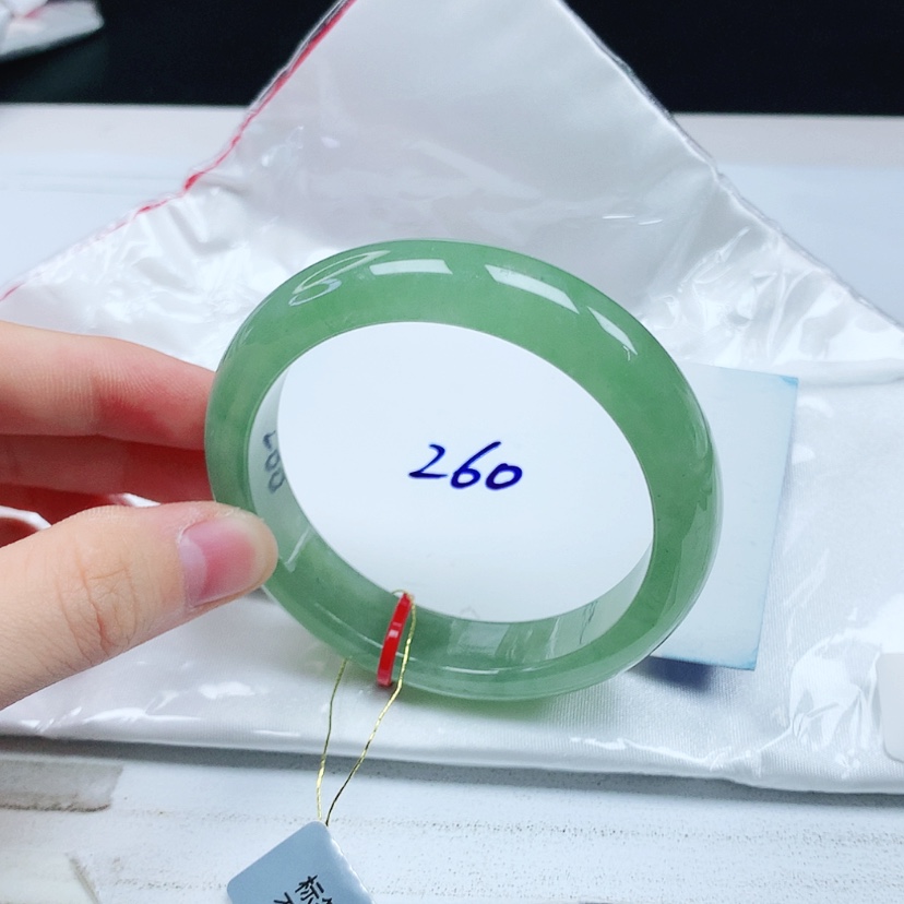 【闪购商品】翡翠手镯未镶嵌缅甸天然a货手镯53