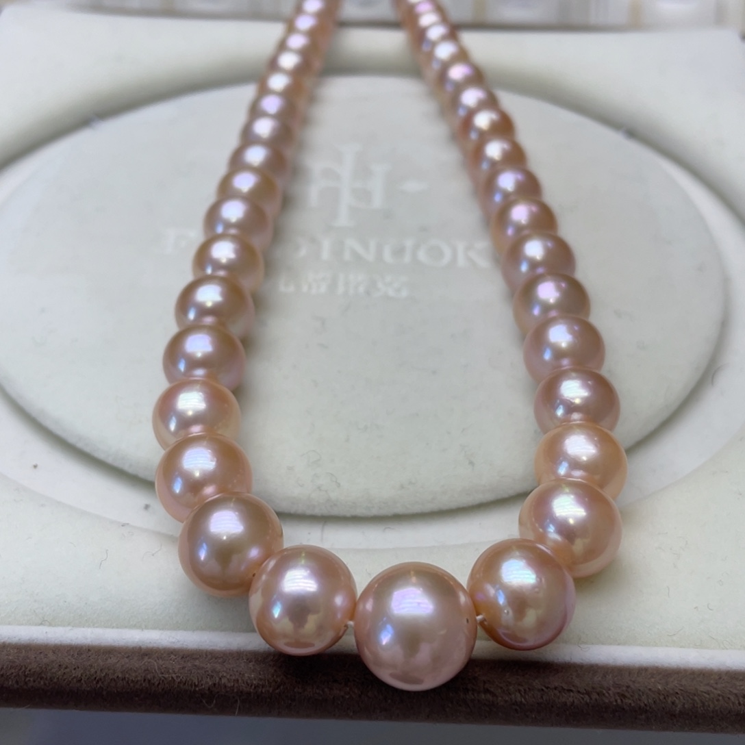 未镶嵌颈饰淡水珍珠10-13