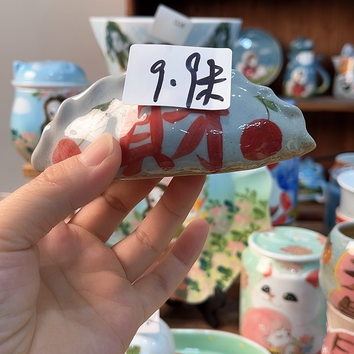 陶景德镇釉下手绘陶瓷 