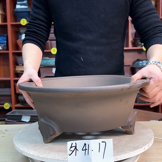 红陶云*紫砂花盆里都藏满