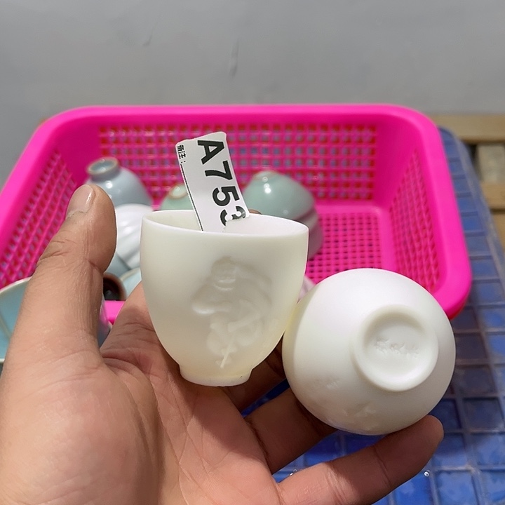 茶具默认微瑕瓷器、茶具、壶、摆件，介意勿拍 