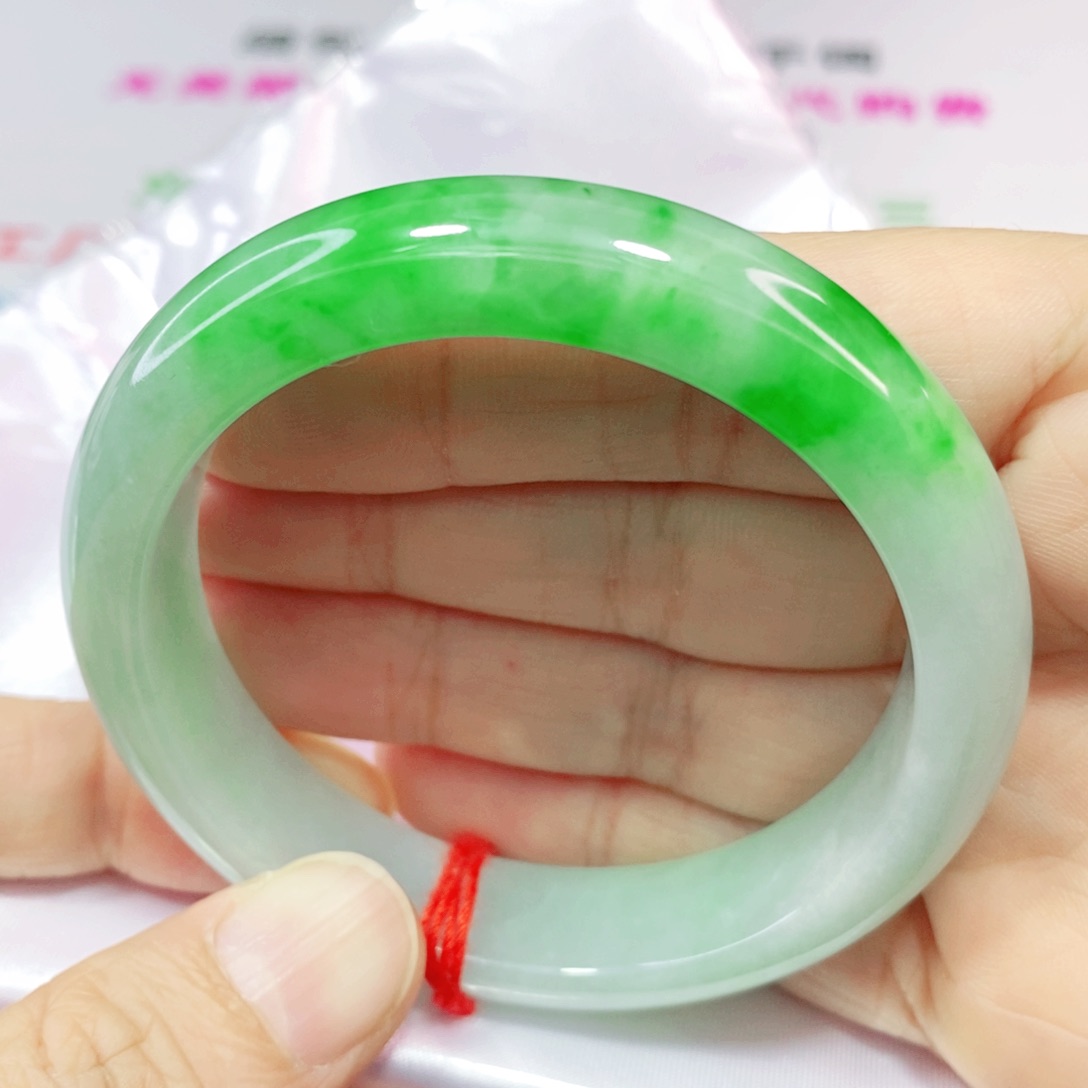 未镶嵌手镯翡翠静*54.2圈口正圈-新货力推