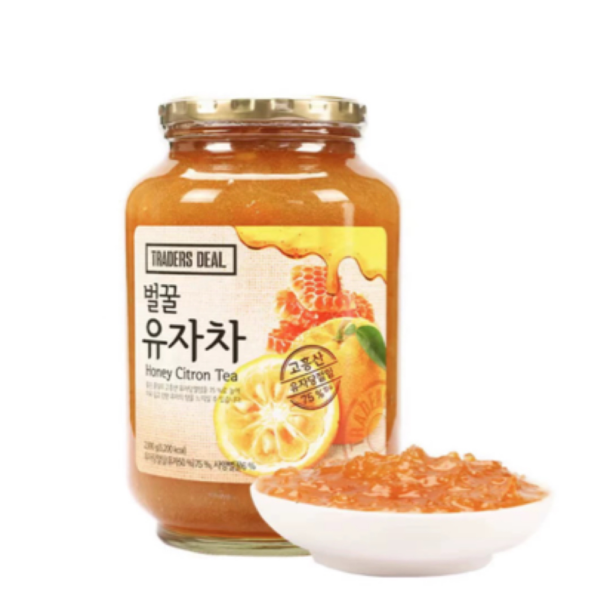 韩国进口 蜂蜜柚子茶(柚子饮品) 2kg 2kg冲泡饮品