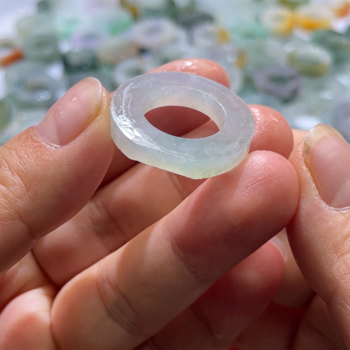 【闪购商品】定制翡翠未镶嵌天然翡翠13-24圈