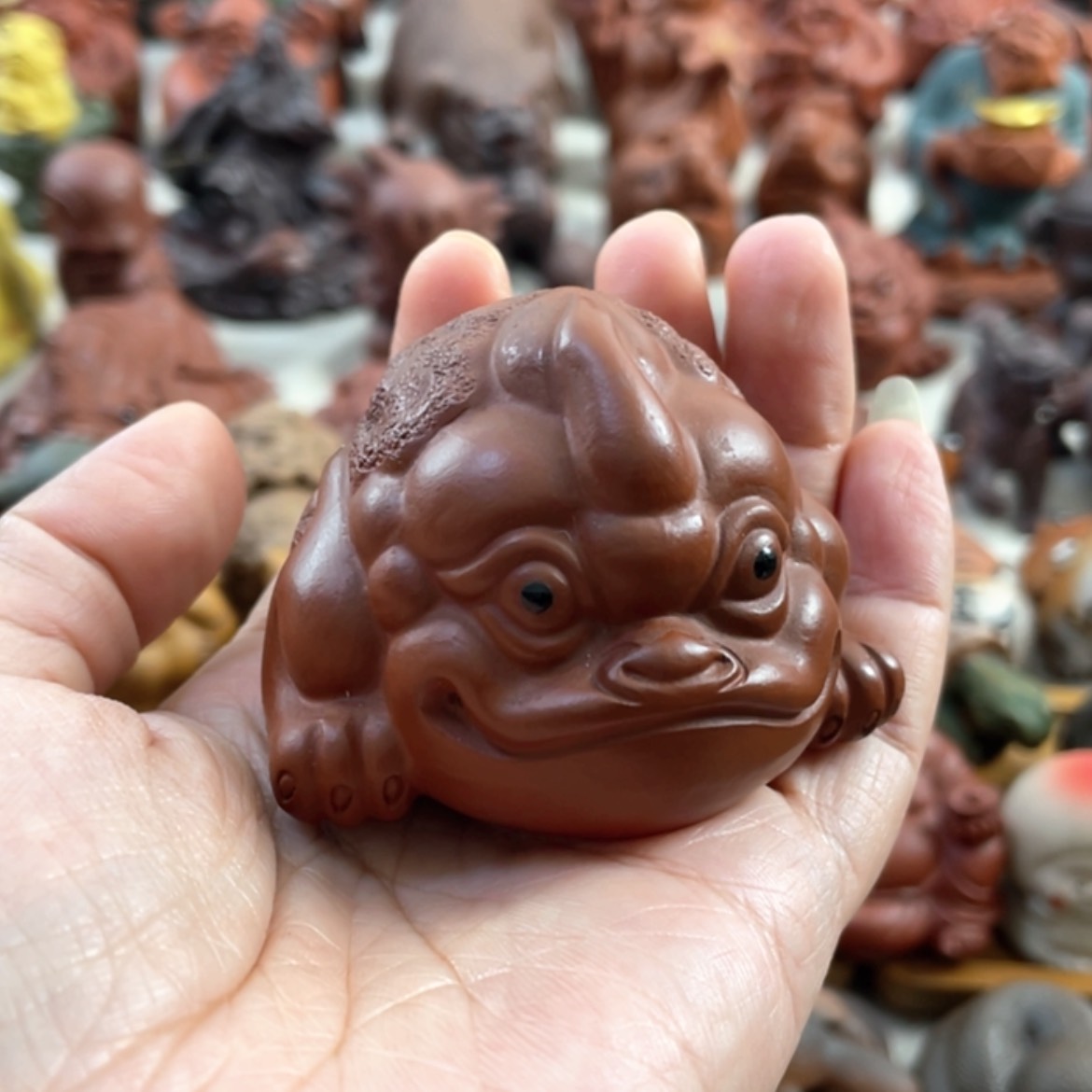 【闪购商品】紫砂茶宠紫砂金蟾