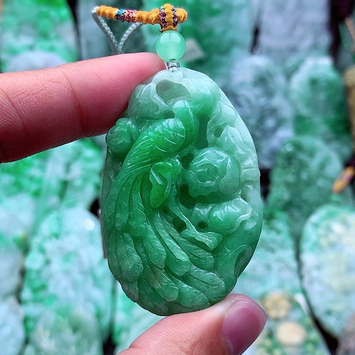 翡翠吊坠(不含链)未镶嵌