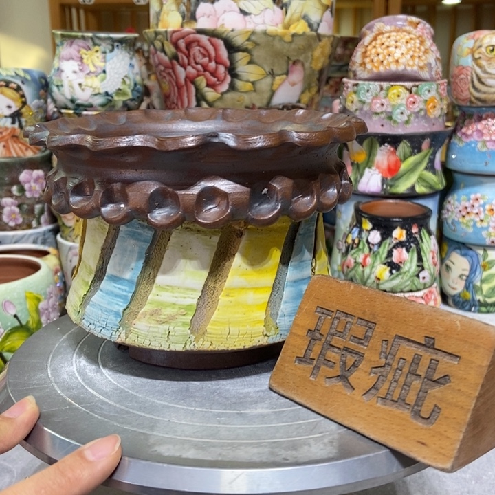 景德镇艺术手绘作品