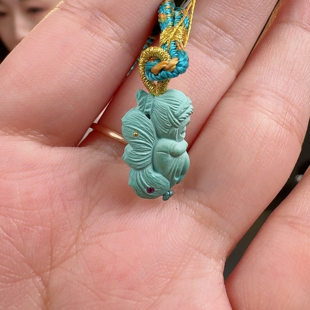 绿松石珠宝奇石未镶嵌