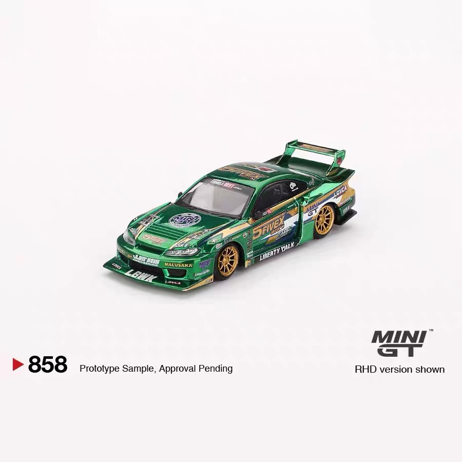 盒装现货 MINI GT 1:64 马自达MAZDA RX-7 LB 宽体版41号#773
