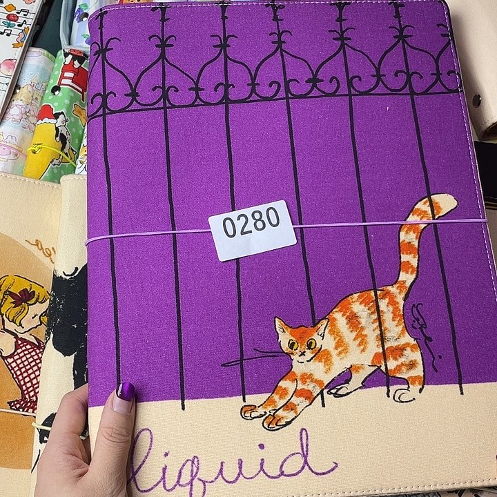 织绣A4活页收纳280