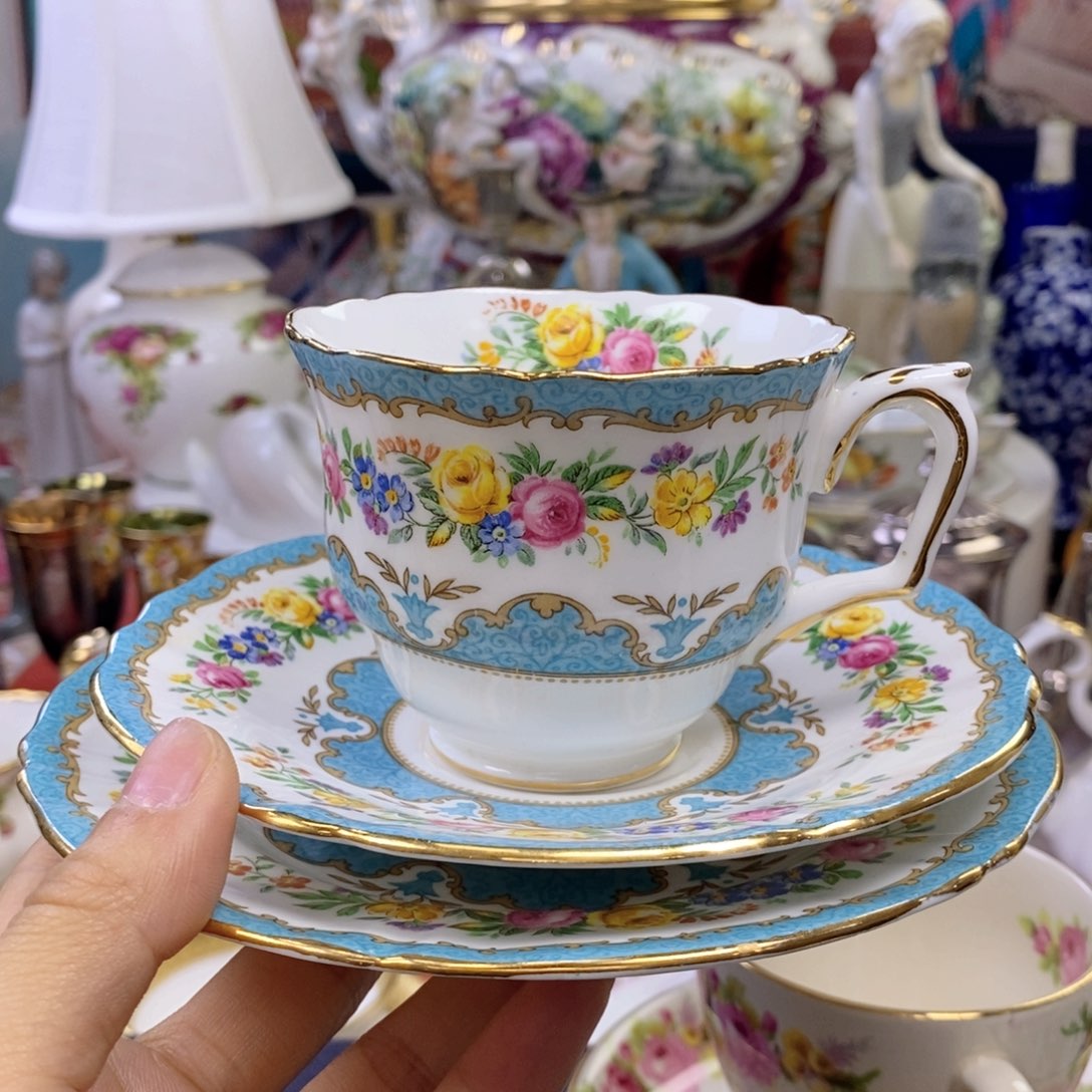 瓷器欧瓷咖啡杯水晶杯