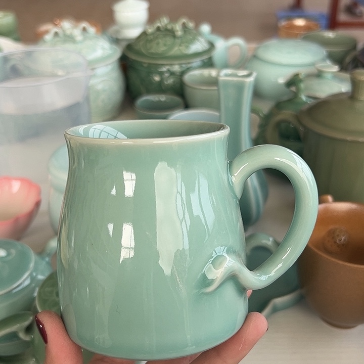 小米茶器龙泉青瓷