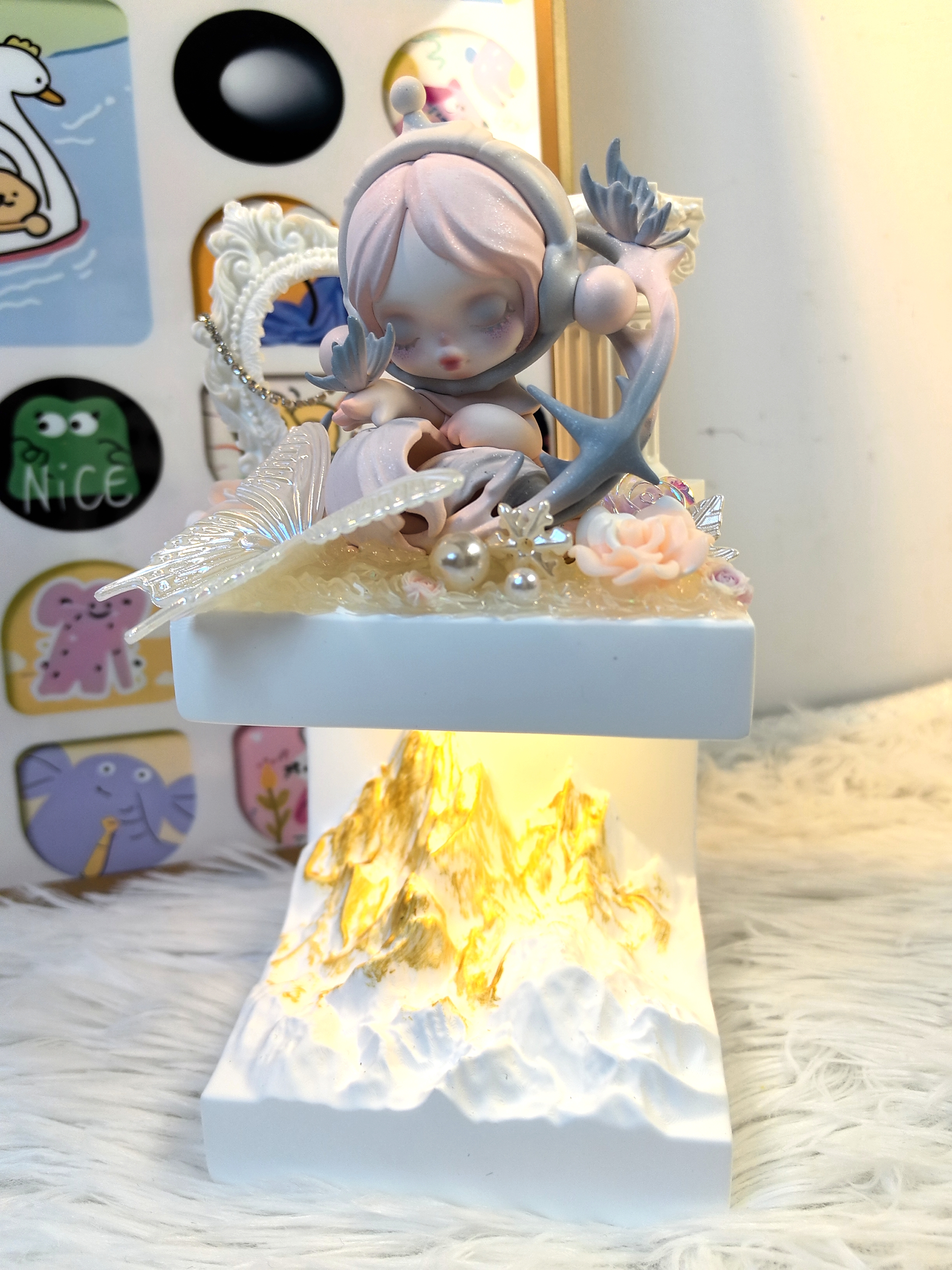 【大琦手作】DIY爆款潮玩IP居家氛围香薰扩香石桌搭多款可定制