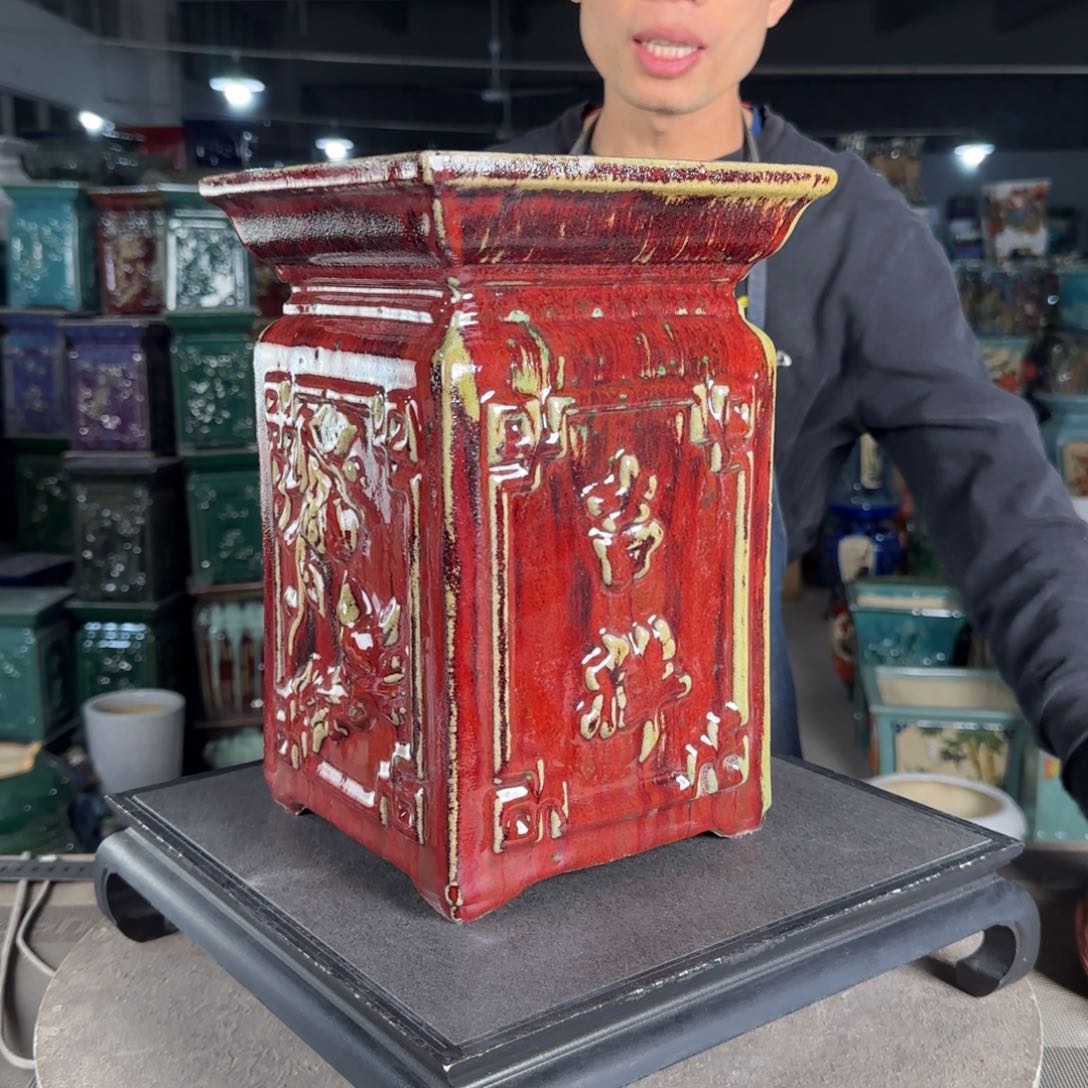 一风堂石湾花盆。