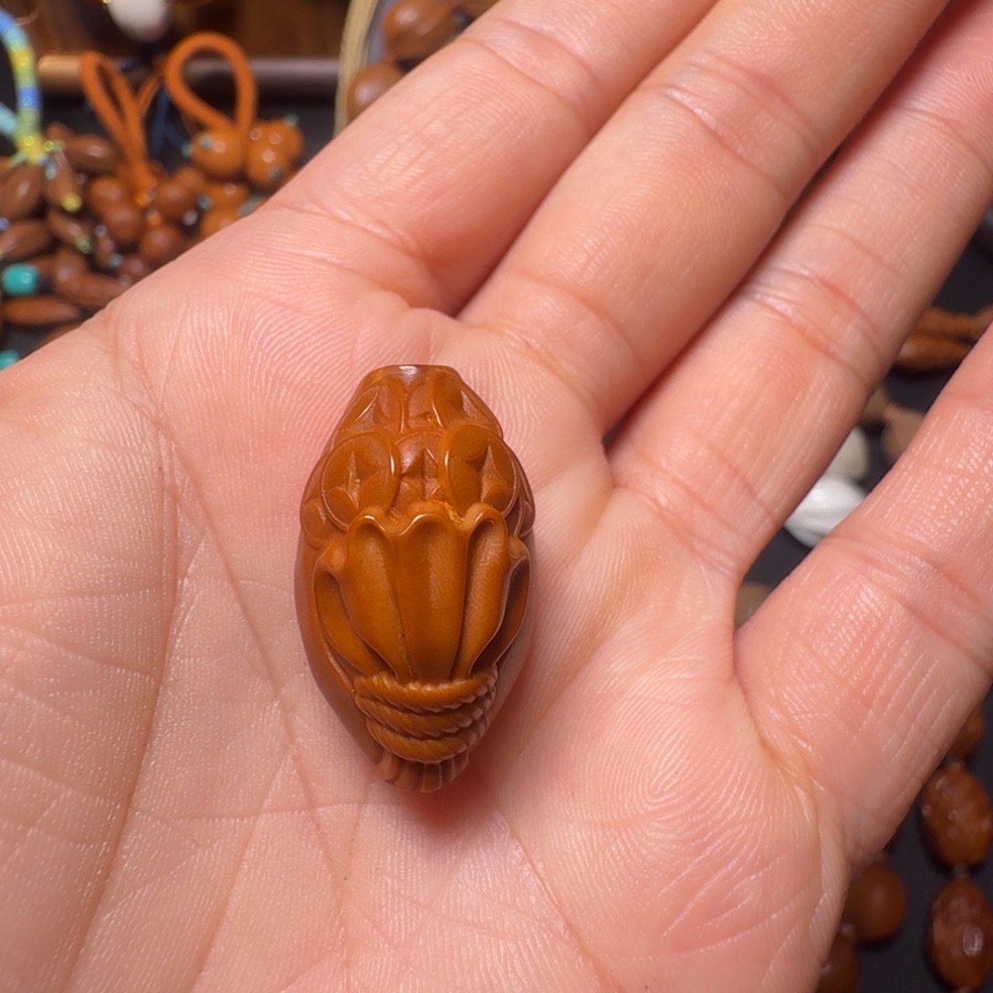 库***里手串/手链橄榄核聚宝盆单颗福利