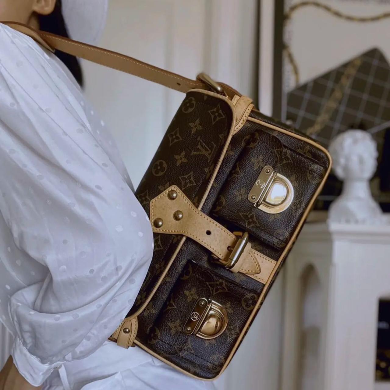 大吉中古/lv老花曼哈顿塞纳河单肩包（有护理）