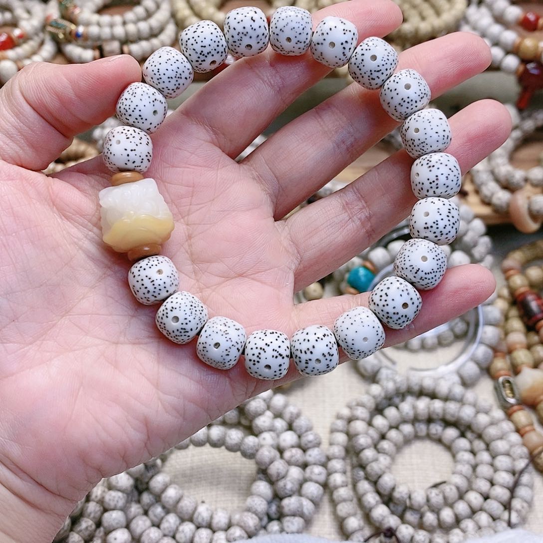 手串星月菩提定制单圈12*11m m