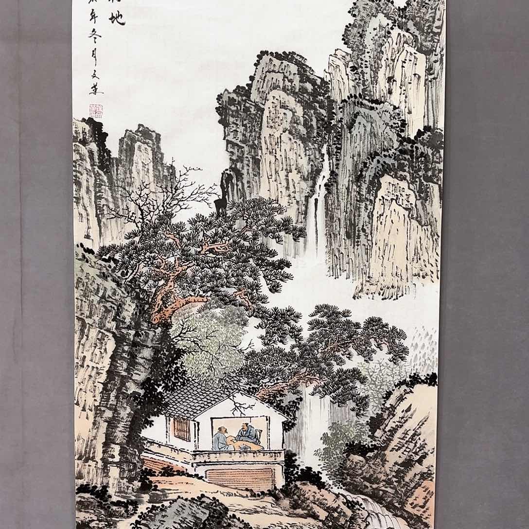 国画国画纯手绘作品请放心去藏