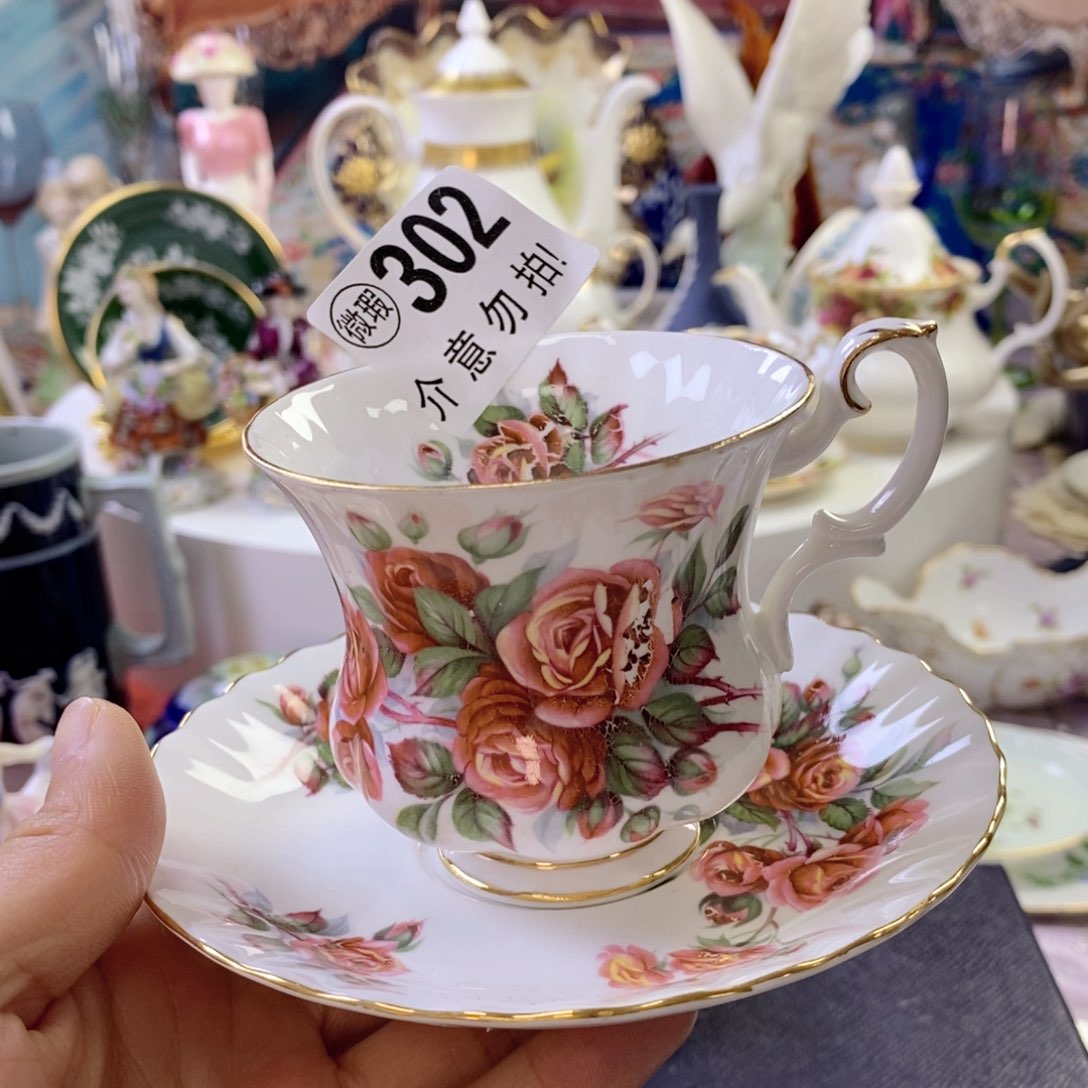 瓷器欧瓷咖啡杯水晶杯