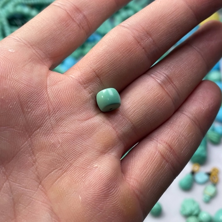 非金属卡8绿色直切单珠